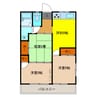 コーポ末丸 3DKの間取り