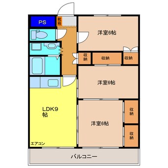 間取図 東酒屋マンション