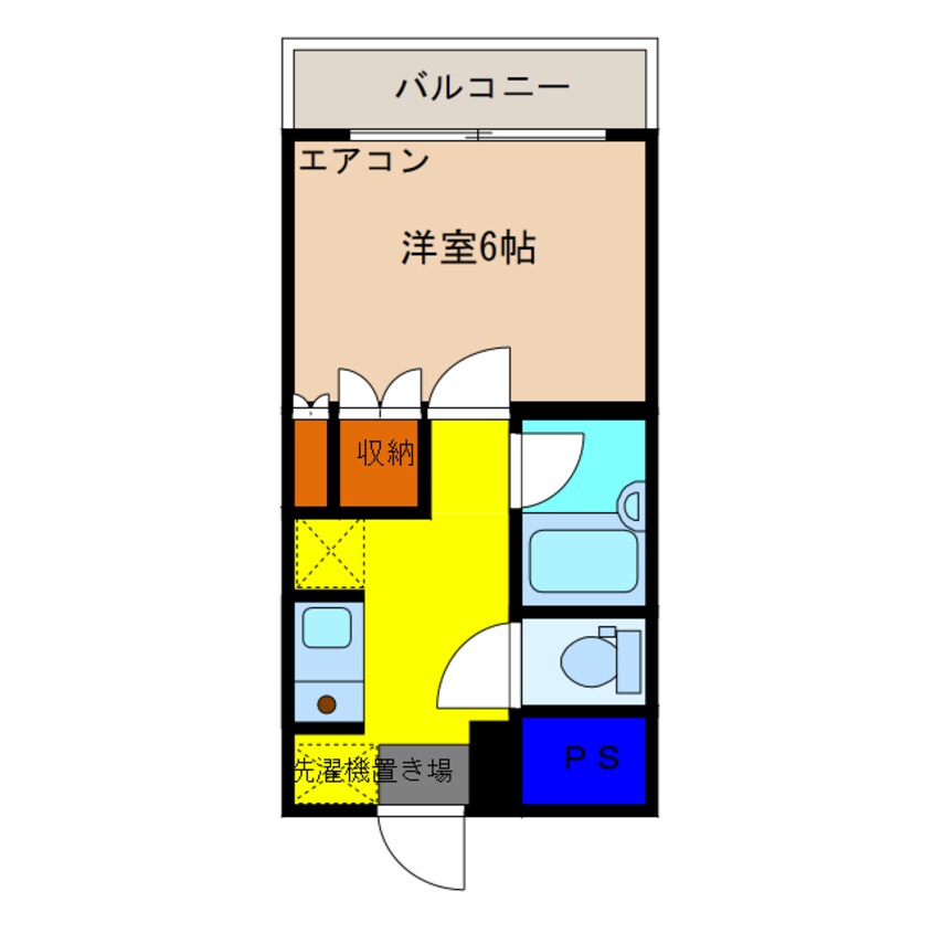 間取図 アーバンヒルズ510