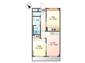 間取図 ベリーウェルＡ棟