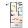 グランドステージ雅 1LDKの間取り