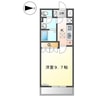 Eternity Bright 1Kの間取り