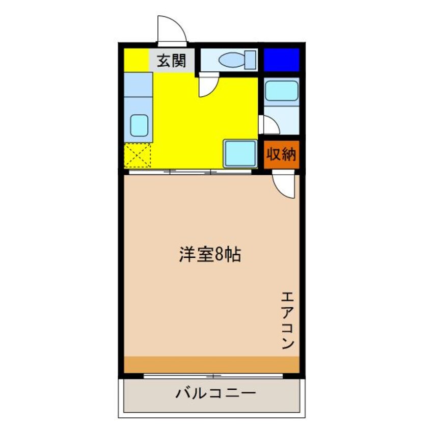 間取図 RoyalMAC畠敷