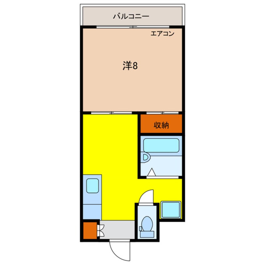 間取図 参番館フジイ