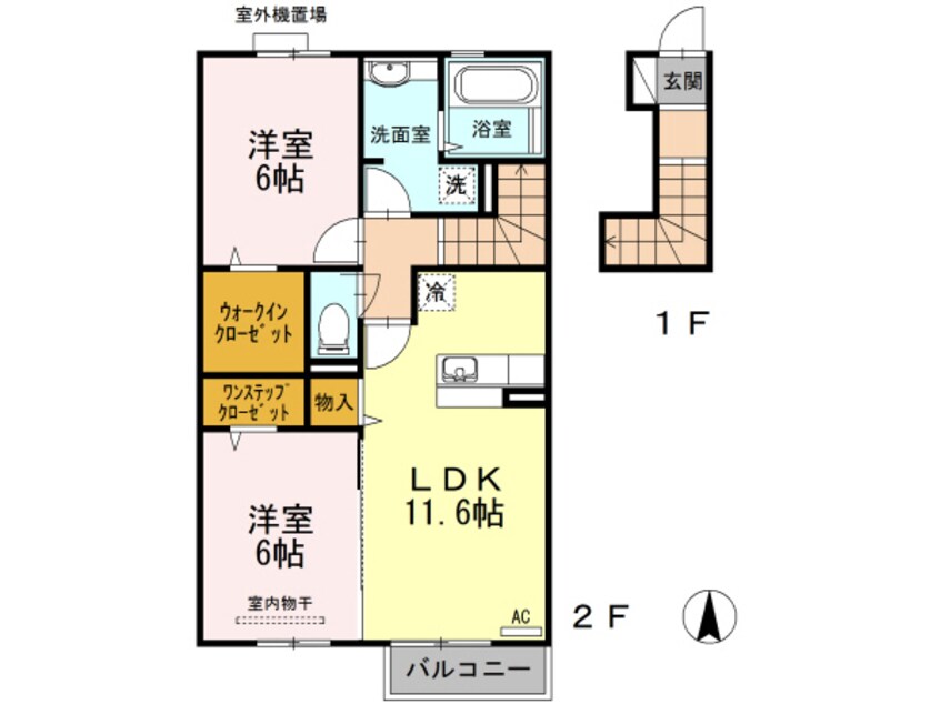 間取図 フローラ