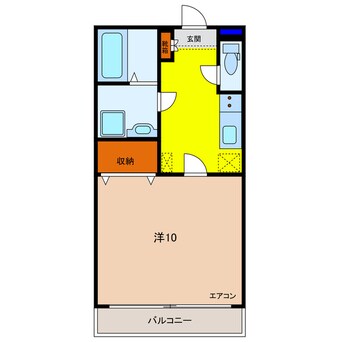 間取図 レジデンスＫ