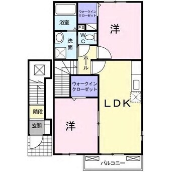 間取図 フリーデＡ棟