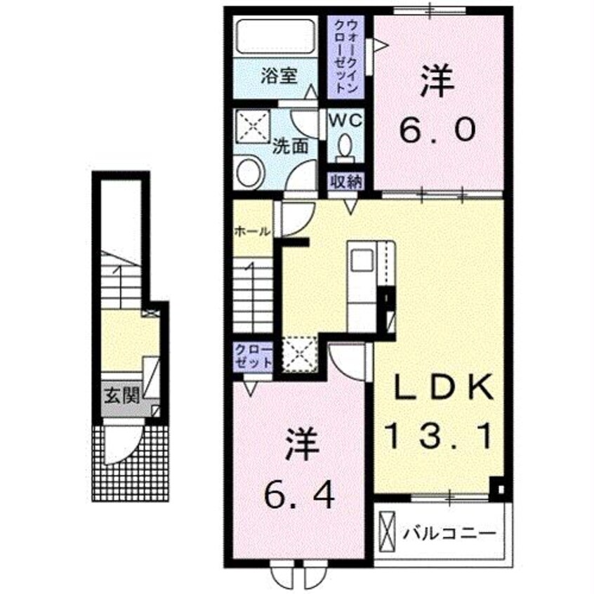 間取図 ウィング吉田