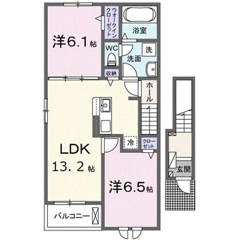 間取図 コルーハウスⅡ