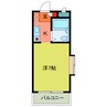 シティホームズ脚折１８ 1Kの間取り