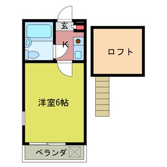 間取図 シティパレス伊豆の山３