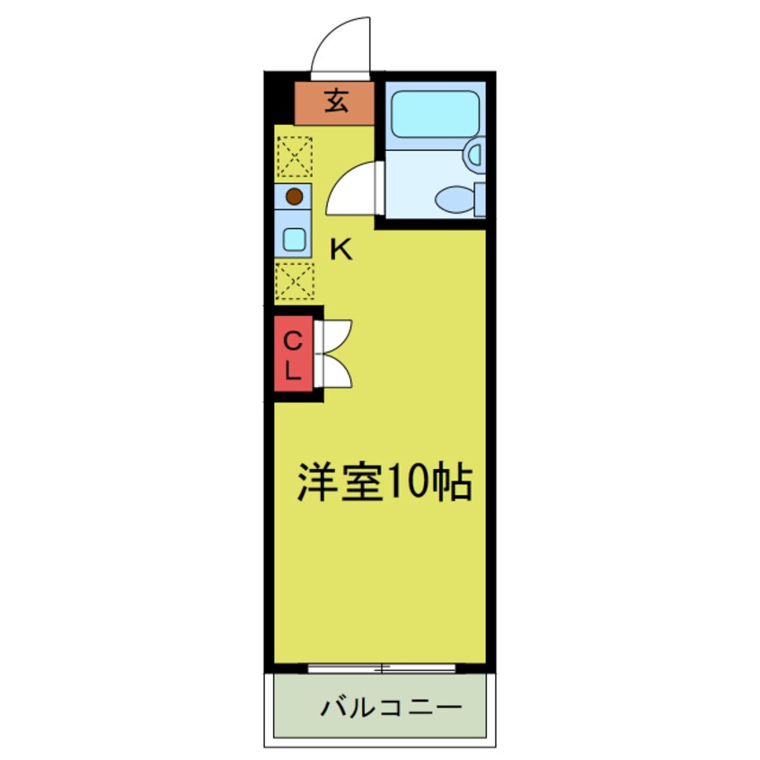 間取図 ハイツリバーサイド