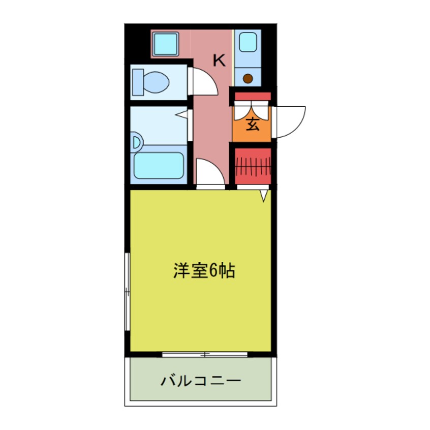 間取図 クアトロエスペランサ