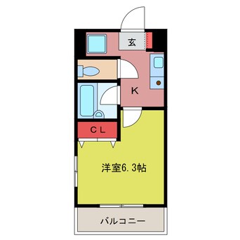 間取図 クアトロエスペランサ