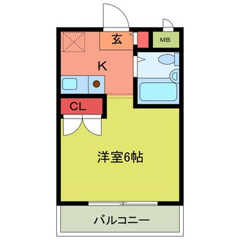 間取図 シティホームズ若葉