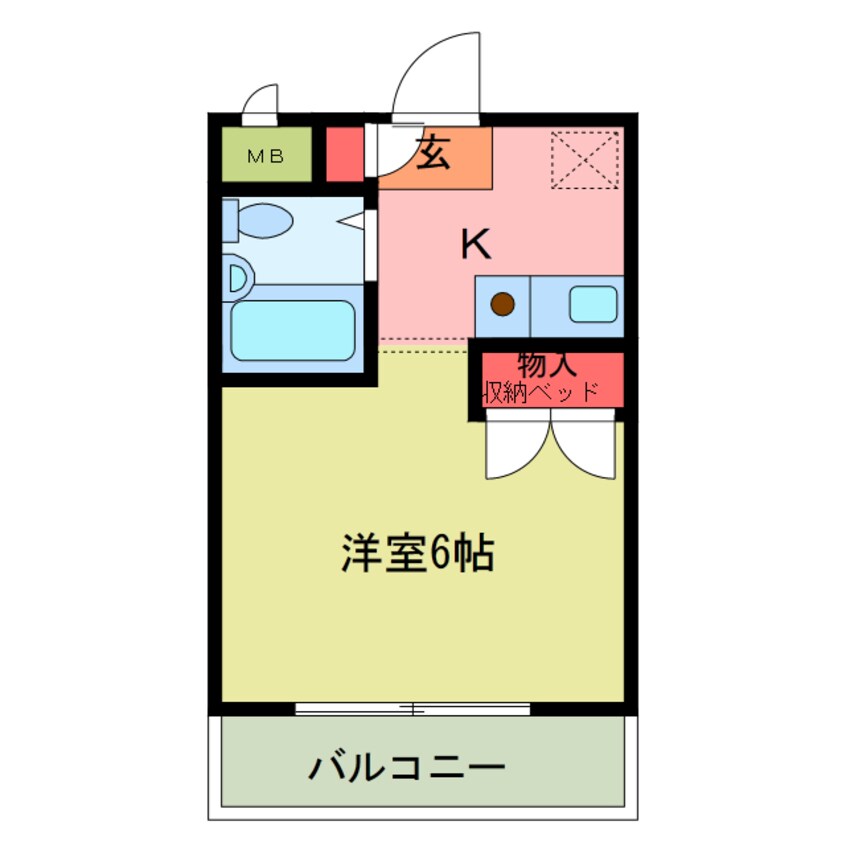 間取図 シティホームズ若葉