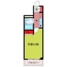 山口ビル 1Kの間取り