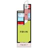 山口ビル 1Kの間取り