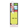 山口ビル 1Kの間取り
