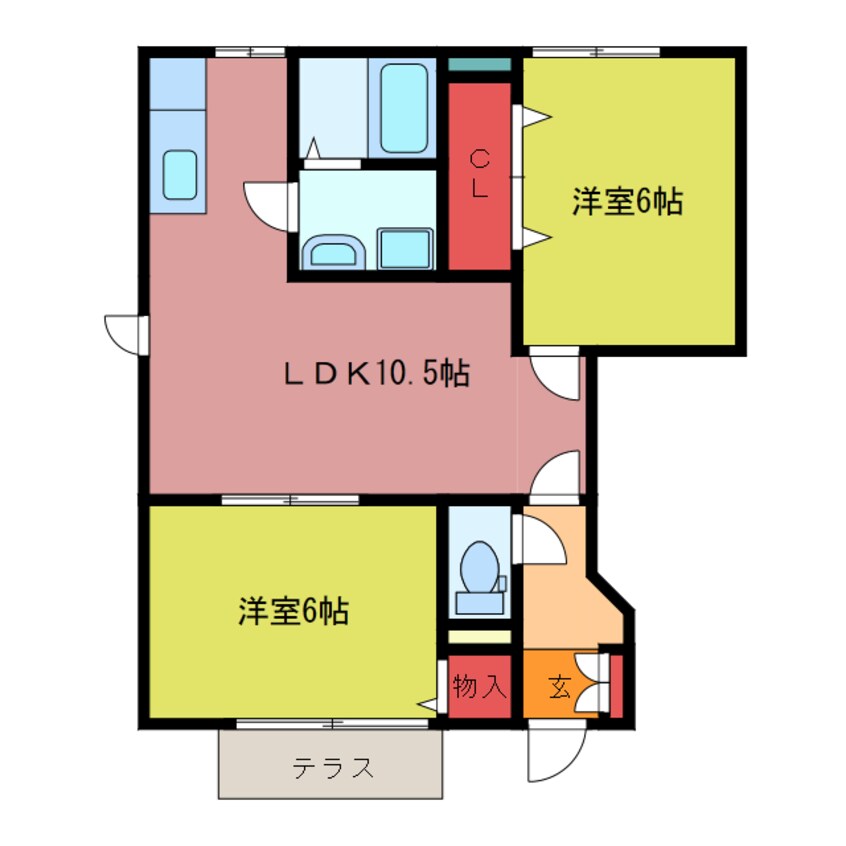 間取図 ＤＯＭＯあさば野