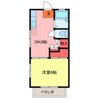 間取図 第７サンコーポ