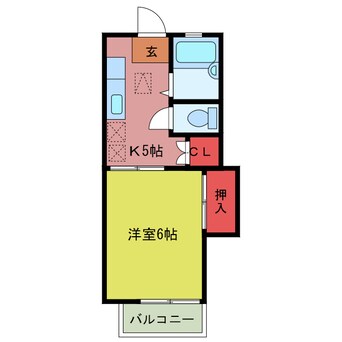 間取図 第７サンコーポ