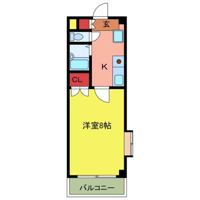 間取図 アンシャンテ坂戸