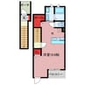 ヴィオラ・Ｙ 1Kの間取り