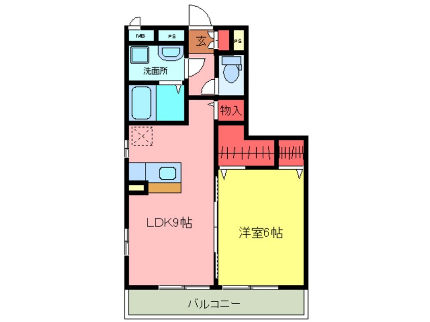 間取図 ディアコート