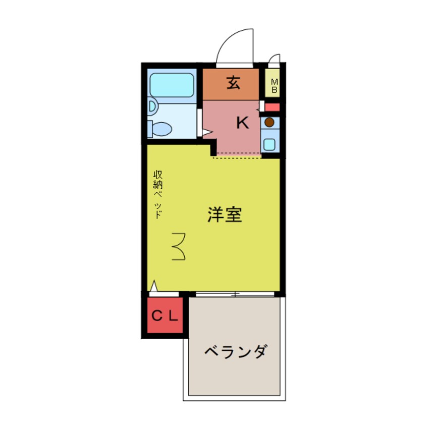 間取図 キャッスルマンション坂戸