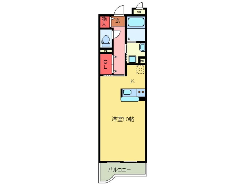 間取図 Ｗ・フォンターナ
