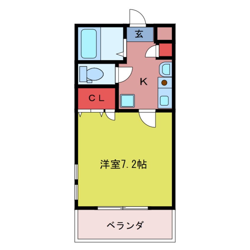 間取図 リバーフォレスト