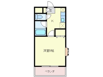間取図 ハイムコスモス