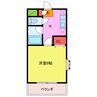ハイムコスモス 1Kの間取り