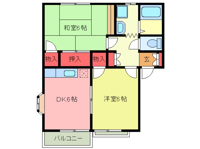 間取図 グランディール北坂戸