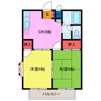 間取図 アネックス泉