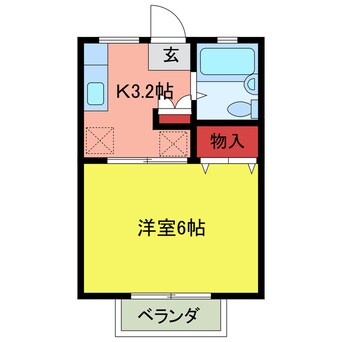 間取図 パナハイツＭＡ