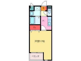 間取図 ＬＯＨＡＳ・Ｉ・Ⅶ