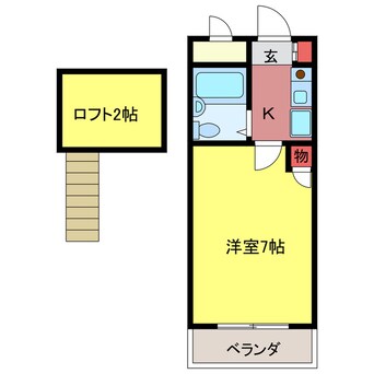 間取図 パークヒルズ