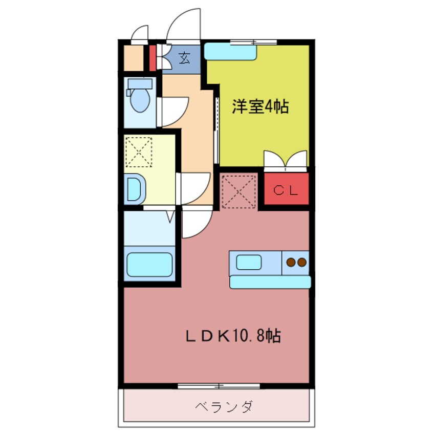 間取図 グレーシア
