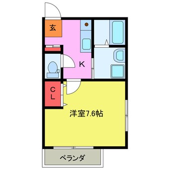間取図 シャインファーストⅡ