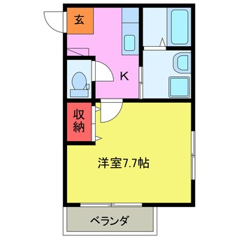 間取図 シャインファーストⅡ