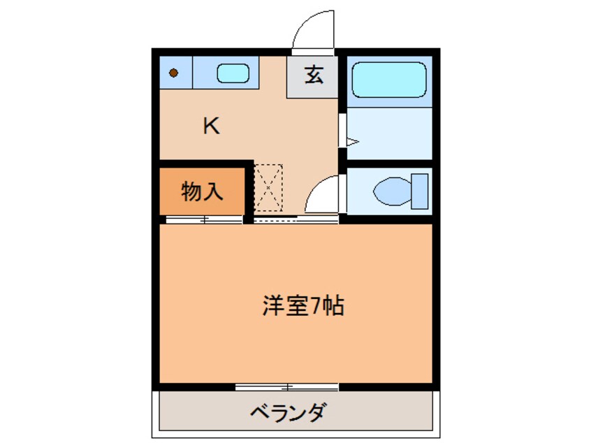 間取図 第三福島ハイツ