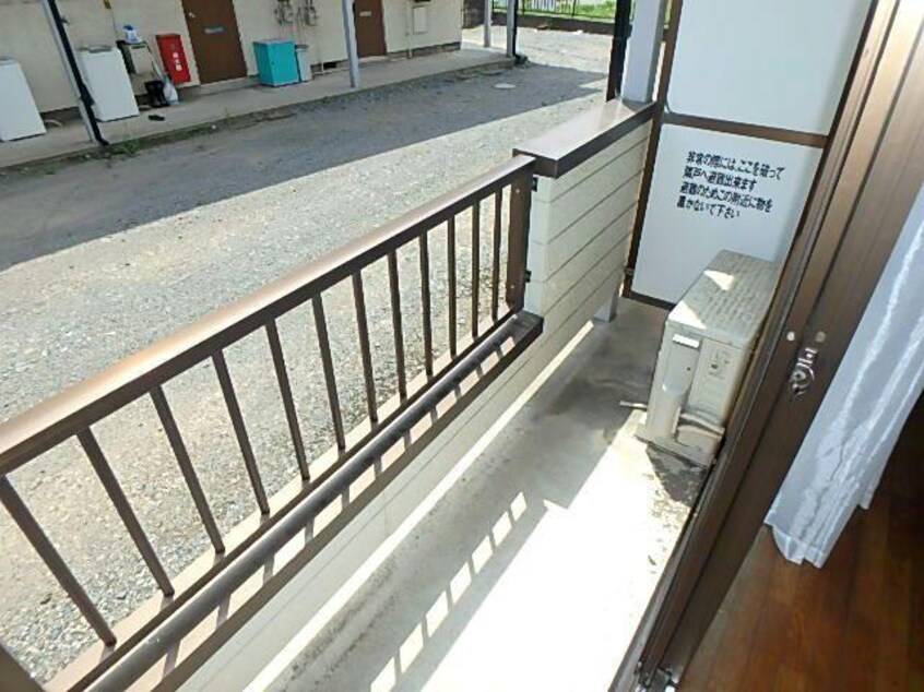 バルコニー※同棟別室参考写真 第２田辺コーポ