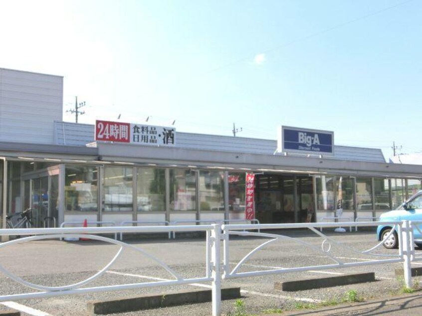 ビッグ・エー坂戸浅羽野店(ディスカウントショップ)まで497m メゾン小塚