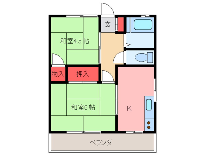 間取図 フェザント