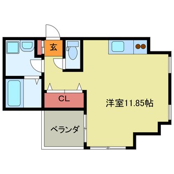 間取図 ベルクレスト