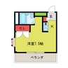 サイセリアコーポ 1Rの間取り