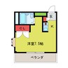 サイセリアコーポ 1Rの間取り