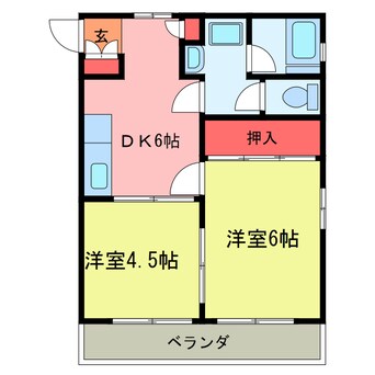 間取図 芦山ビル